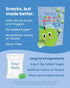6 Pack Amara Organic Fruit Bites Apple Kale - No Artificial Colors/Dyes, Added Sugar, Dairy-Free Fruit Snacks, Made