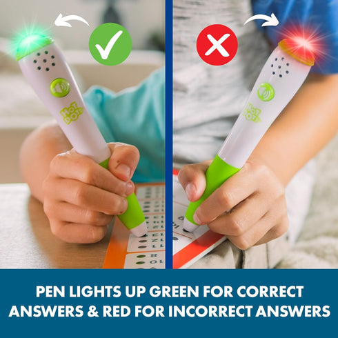 Educational Insights Hot Dots Let's Learn 1st Grade Reading Activity Workbook for Ages 6-7