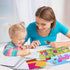 Vinlon Foil Fun Arts and Crafts Kits for Kids, Mess Free Travel Activities Toys for Ages 4-10