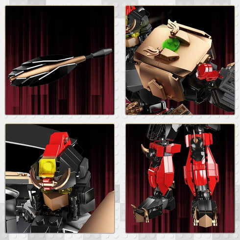 Sets 70127, Adult(920 JMBricklayer Mech Robot Building Blocks for Adults Mechs Swordsman Assassin Action Figure Model