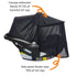 Summer Doona Sunshade Extension | Doona Accessories Stroller for | Car Seat Cover Attachment for Sun Protection |