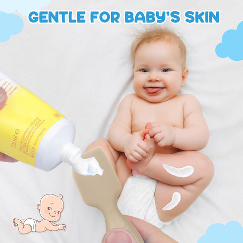 4-Pack Diaper Cream Spatula - Baby Diaper Cream Applicator - Newborn Essentials, Baby Shower Gifts