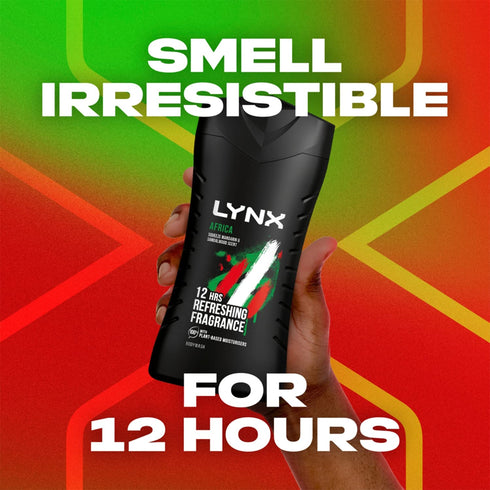 Lynx 225ml Shower Gel Africa