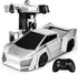 Sumsoltic Remote Control Car Transforming Robot Toys for Boys, Cyber Style RC