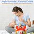 0-6 0-3-6-12 Lynncare Car Seat Toy for Babies Months, Stroller Toy with a Convenient Clip, Carseat Toys Hanging Baby