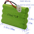 Blomiky 1 Pack 9.6V 2000mAH NiMH Rechargeable AA Battery Packs with Tamiya Connector for RC Car Truck Tank