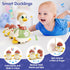 6-12 Set Tummy 1 HOLA Baby Toys Months Musical Dancing Duck Toy with Mama and Babys Time Toys, Crawling and Interaction