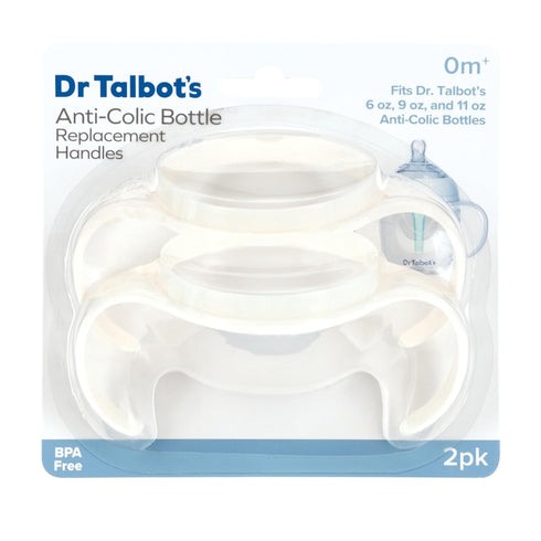 Dr. Talbot's Anti-Colic Bottle Replacement Handles, Feeding Supplies for Newborn (2-Pack)
