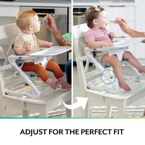 2-in-1 Evenflo Eat & Go Portable Folding Booster Chair