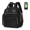 Diaper Bag Backpack Travel Baby Bag with Changing Pad,13 Pockets, Insulated Pockets,USB