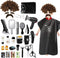 deAO Barber Shop Pretend Play Toy,29 PCS Kids Shaving Kit for Boys,Styling