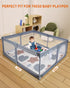 BICESTE 74x50 Playpen Mat Foam Thick, Large Baby Play Mat for Babies Kids Toddlers Infants Floor Crawling, Washable