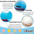 15.7" Airplane Plush Blue Stuffed Plane Toy, Aircraft Hug Pillow Gifts for Kids