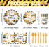 24 Oigco Construction Birthday Party Supplies Construction Theme Decorations Includes Plates, Cups, Napkins, Cutlery
