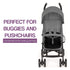 2x Lynmark Potty Training Car Seat Protector for Child Car Seat- Waterproof Soft Car Seat Piddle Pads for Toddlers