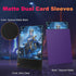 1200 Pack (12 Card Sleeves, Matte Dual Trading Card Sleeves with Opaque Back & Smooth Shuffle, Tear Resistant Card