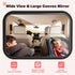 Baby Car Mirror for Rear Facing Infant, 360° Rotation Backseat Mirror with Clear View, Shatterproof, Easy Install
