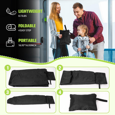 Sublaga 2pcs Car Seat Bags For Airplane Travel, Durable Carseat Cover For Air Travel Car Seat Travel Bag with Shoulder