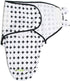 Ziggy Baby Adjustable Baby Swaddles, 0-3 Months, 3 Pack, Soft Cotton Black & White, Newborn Swaddle Blankets