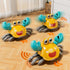 Beby Buty Tummy Crawling Crab Baby Toy, Infant Time Walking Dancing Moving Crab Toys for Babies Girl Boys, Crawling