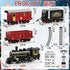 Set 3-4, Sets 3-8 Train for Toddlers Electrical Trains with Track, Light, Sound, Christmas Train for Around The Tree