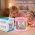 0-6 Tummy 0-3 4 5 6 7 8 9 10 11 12 1 Baby Toys Months, Newborn Aquarium Ocean Rotating Projector Music Light Up Toy