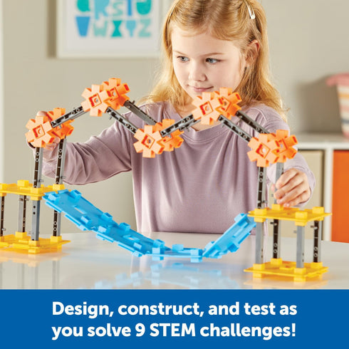 Learning Resources STEM Explorers Bridge Builders - Building Science Toys, Fine Motor Skills, Toddler Explorer Kit