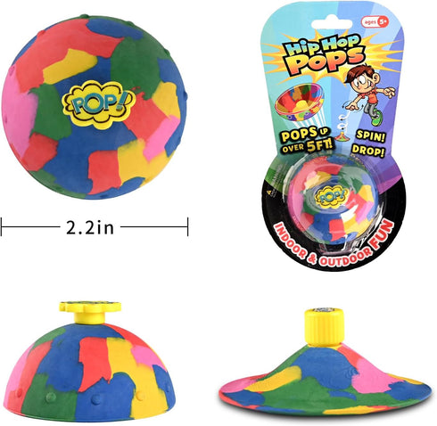 Bounce Bowls Camouflage - Bupduq Fidget Toy for Kids & Adults, Perfect for Stress Relief and Outdoor Games