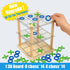 Trozihn 3D Ultimate Wooden Tic Tac Toe Board Game Classic XO Strategy Game for Kids & Adults, Fun Family Table Games