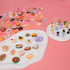 100Pcs Miniature Food Set with Storage Box, Small Resin Dollhouse Food Accessories for Pretend Play Kitchen