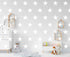 48pcs/Set Large White Stars Vinyl Wall Decor Stickers, DIY White Star Wall Decals for Kids Room