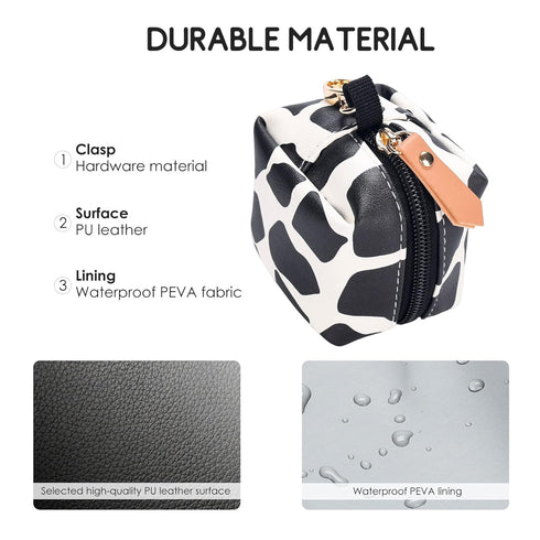 SONARIN Dummy 2 Portable Pacifier Holder Case with Clasp for Diaper Bags,PU Baby Case Soother Pod Pacifier Case