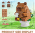 10-14,Micro (M3147) Capy-bara Mini Building Blocks for Kid,Party Favors for Kid Blocks Capy-bara Gift for Boys Girls