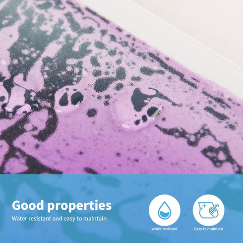 Art3d (11.8"x11.8" 4 Baby Sensory Water Mats for Autistic Children Square, Tiles