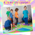 2 Pcs Toy Hoop Exercise Hoop, Detachable Adjustable Plastic Playground Equipment (Green)