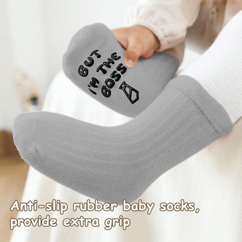 Fvntuey Set, Baby Gift Baby Shower Gifts Basket Newborn Blanket Baby Lovey Security Blanket, Funny Baby Bibs Socks