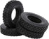 4PCS RC Car Tires, 20mm Width Shoe Sole Pattern Tyre Spare Parts, Fit for Tamiya Tractor Truck 1/14 RC Car Accessory