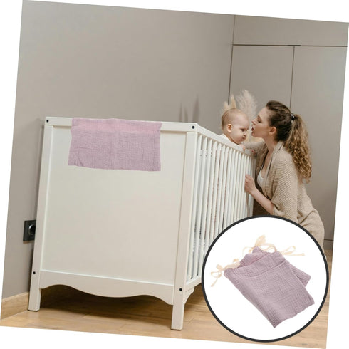Kisangel Soft Cotton Diaper Organizer Bag for Strollers and Changing Tables