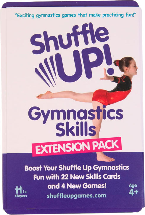 Shuffle Up Gymnastics Games Skills Pack - Family Games with 22 New