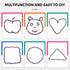 Jollicube 350pcs (350PCS) Fidget Toys, Fidget Gifts Adults, Desk Fidgets Toys for Office Stress/Anxiety Relief Novelty