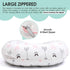 2-Pack BROLEX Baby Nursing Pillow Covers: Soft Slipcovers for Breastfeeding Pillows - Comfortable Fabric, Fits Standard
