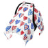 Mazeann American Flag Heart Pattern Car Seat Cover Baby Breathable Soft Infant Carseat