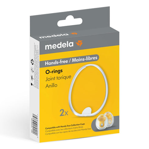 2-Pack Medela O-Rings for Hands-Free Collection Cups