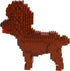 Larcele Micro Dog Building Blocks Set, Mini Pet Building Toy Bricks, 950 Pieces KLJM-02 (Poodle)