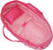 Baby Whitney Pink Daisy Doll Carrier Bassinet Bed Carrier & Pillow, 18" | Baby