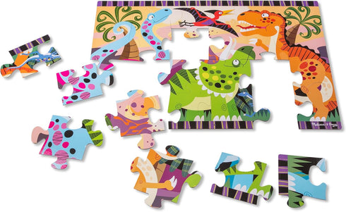 Melissa & Doug Dinosaur Dawn Jumbo Jigsaw Floor Puzzle (24 pcs, 2 x 3 feet)