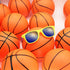 30Pcs 7" Inch Mini Basketball Balls Bulk - Small Basketball Set with Pump for Indoor Outdoor Play and Party Favors