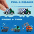 JOYIN 25 Pieces Pull Back Cars and Trucks Toy Vehicles Set, Die-Cast Car Set for Toddlers, Kids Party Favors