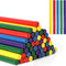 Halloscume 50 Pcs Rhythm Sticks for Kids Classroom Activities, 5 Colors 8