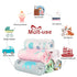 BORITAR Unicorn Baby Blanket, Soft Minky with Double Layer Dotted Backing, 30 x 40 Inch Pink